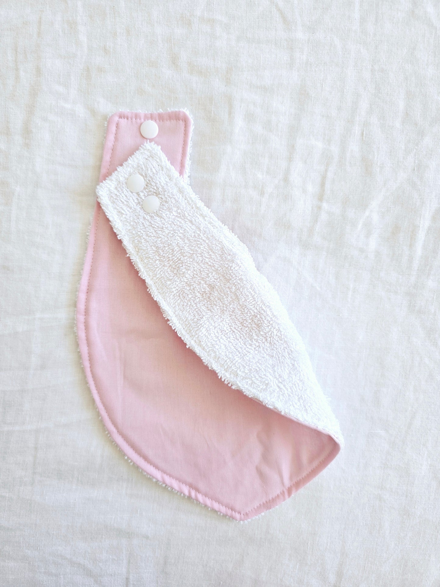 Baby Pink Dribble Bib